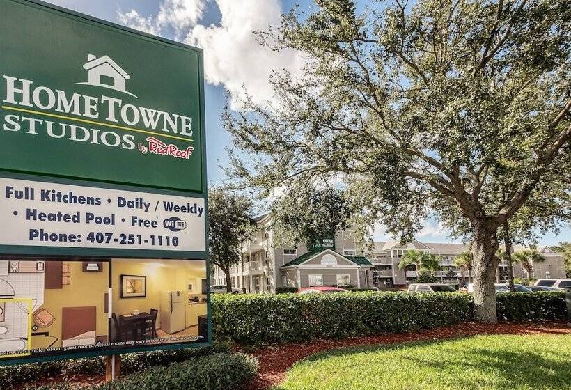 호텔 Hometowne Studios By Red Roof Orlando South