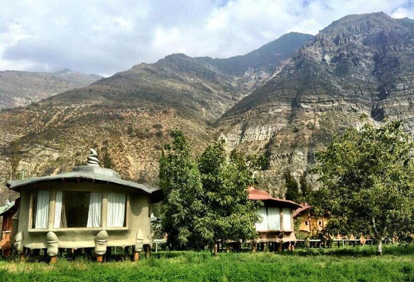 בית מלון כפרי Cascada Lodge Cajon Del Maipo