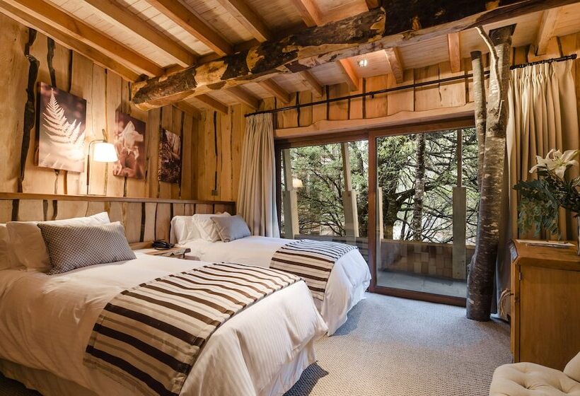 호텔 Huilo Huilo Reino Fungi