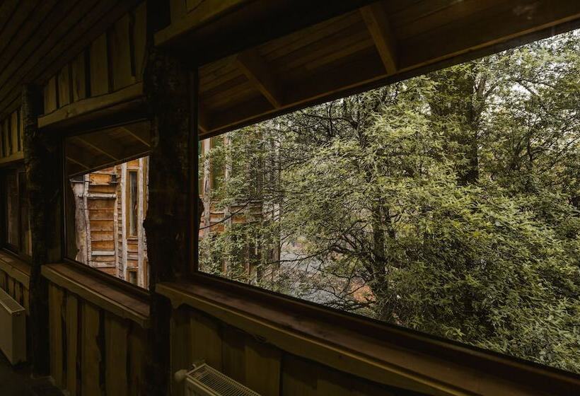 호텔 Huilo Huilo Reino Fungi