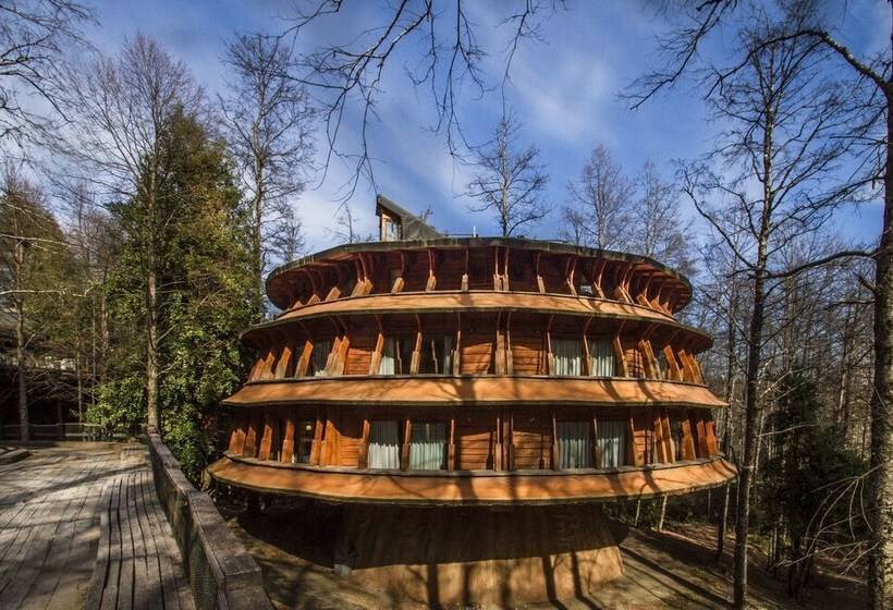 호텔 Huilo Huilo Reino Fungi