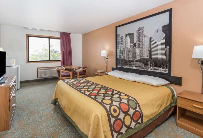 汽车旅馆  Super 8 By Wyndham Bourbonnais/kankakee Area