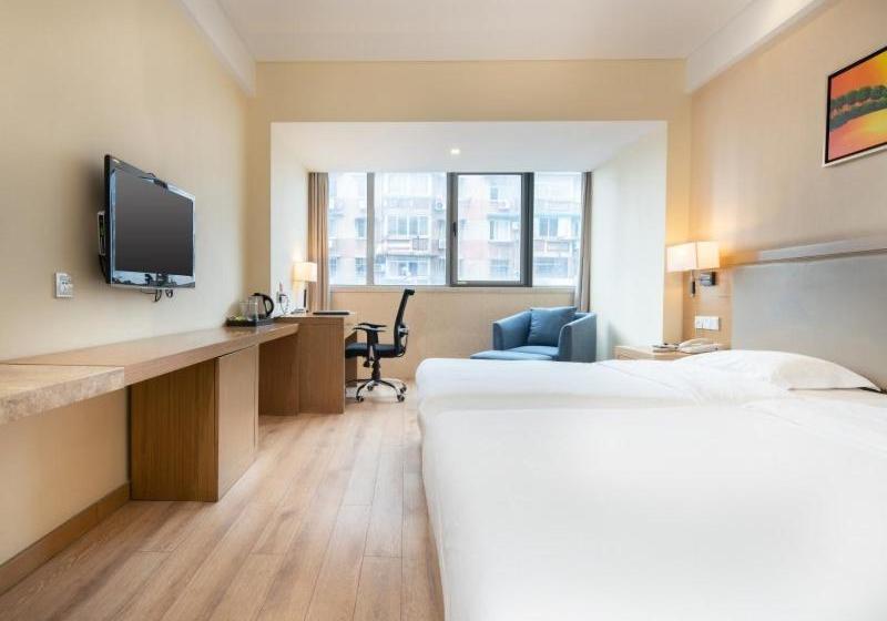 בית מלון כפרי Greentree Eastern Wuhu City Jiuhuashan Middle Road Wuyi Square