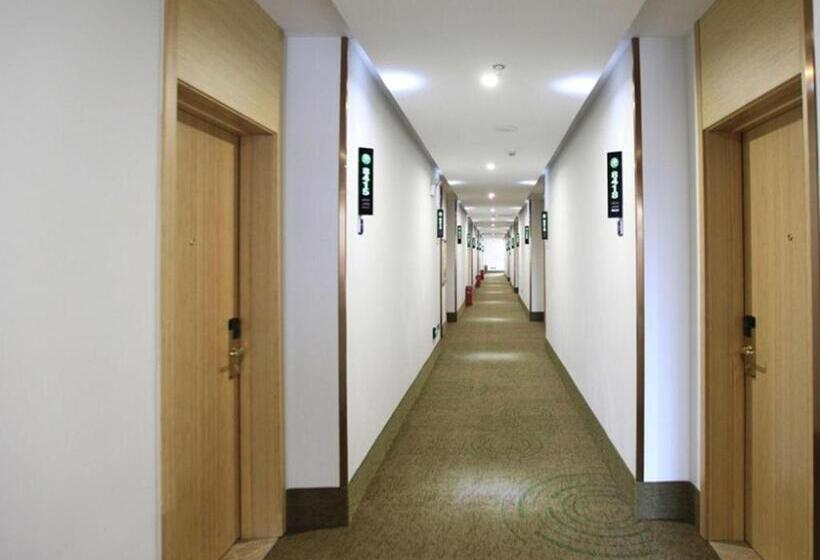 فندق Greentree Inn Anqing Duxiu Avenue Greenland Metropolis Express