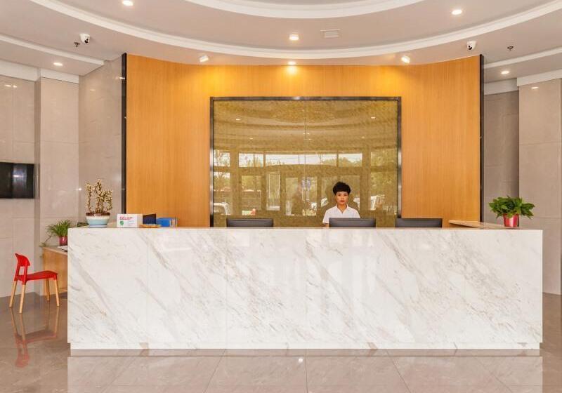 בית מלון כפרי Greentree Inn Dalian Airport New District Xinzhaizi Express