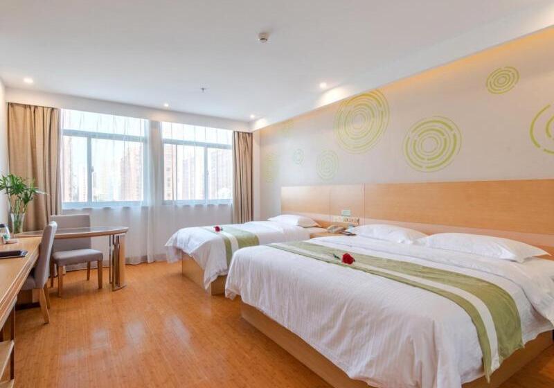 בית מלון כפרי Greentree Inn Hefei Shushan District Binhu Qiancheng Business