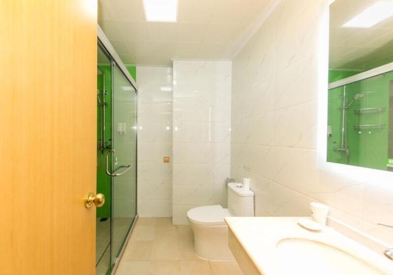 בית מלון כפרי Greentree Inn Hefei Shushan District Binhu Qiancheng Business