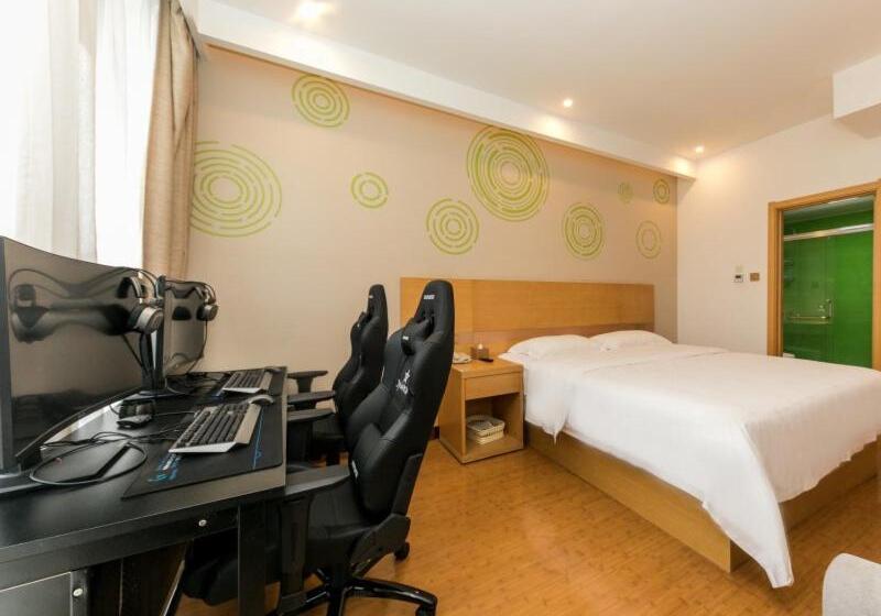 בית מלון כפרי Greentree Inn Hefei Shushan District Binhu Qiancheng Business