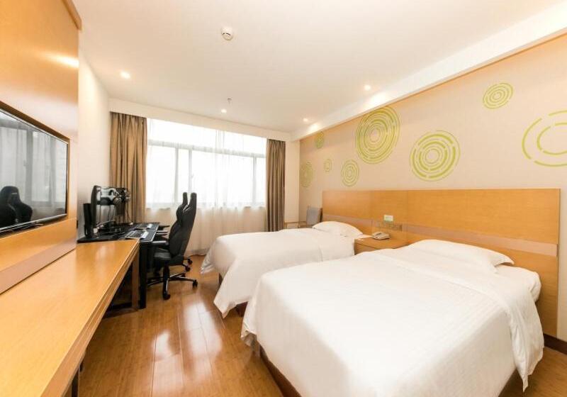 בית מלון כפרי Greentree Inn Hefei Shushan District Binhu Qiancheng Business