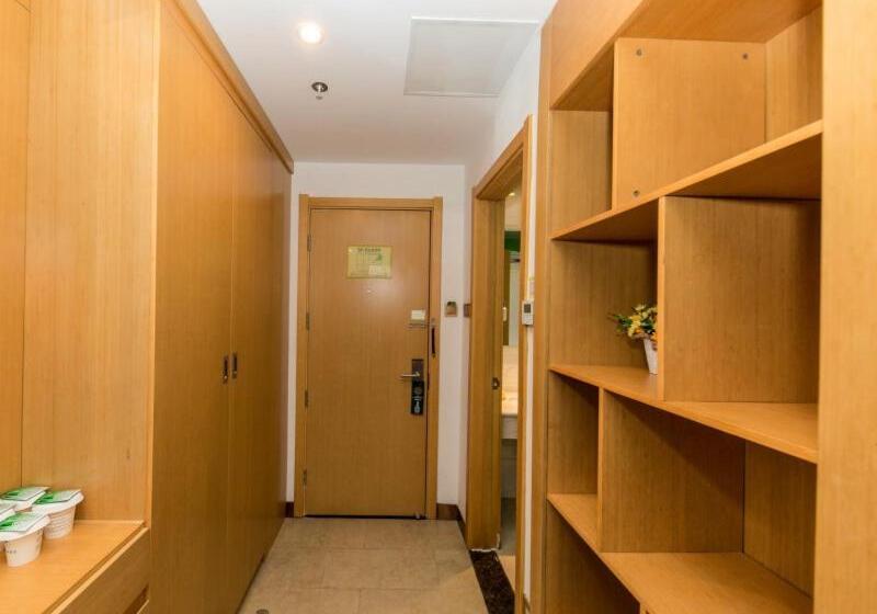 בית מלון כפרי Greentree Inn Hefei Shushan District Binhu Qiancheng Business