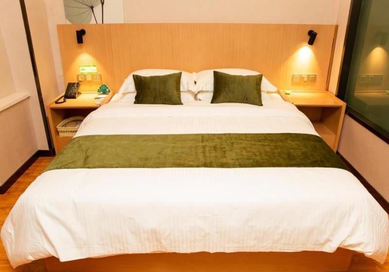 酒店 Greentree Inn Pingliang Jinding Times Square