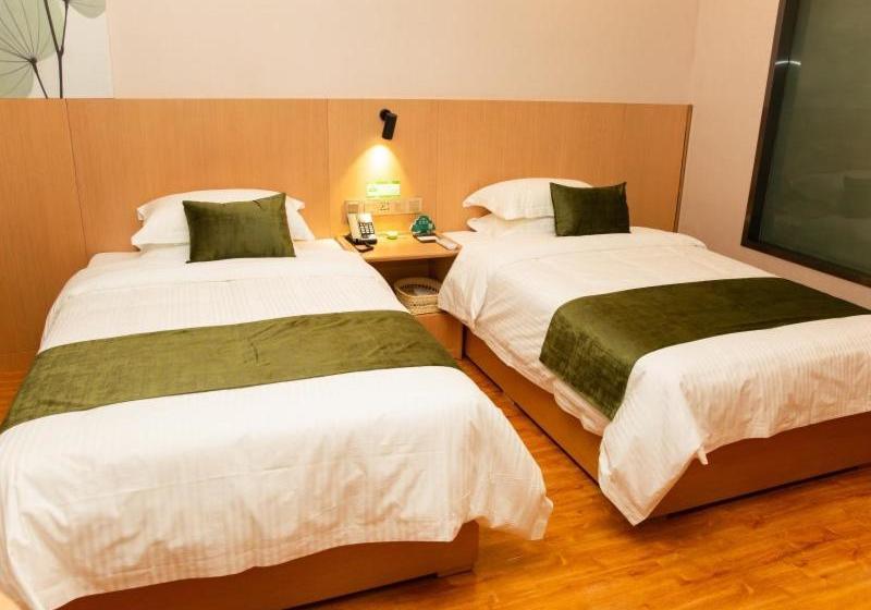 酒店 Greentree Inn Pingliang Jinding Times Square