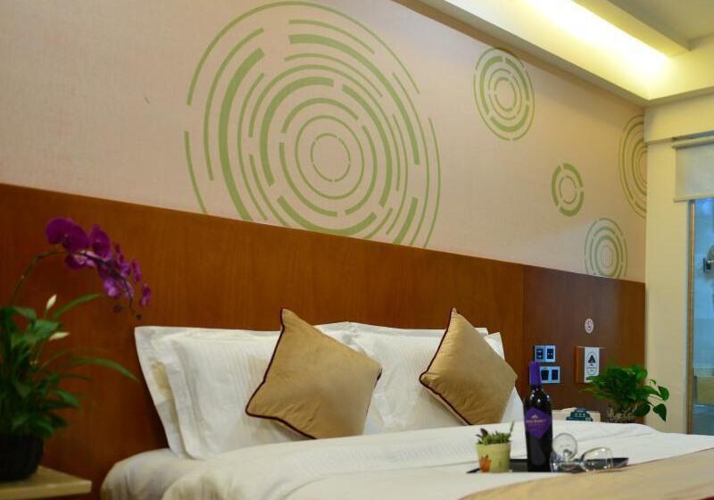 בית מלון כפרי Greentree Inn Ziyang Lezhi Government Tianchi Town Express