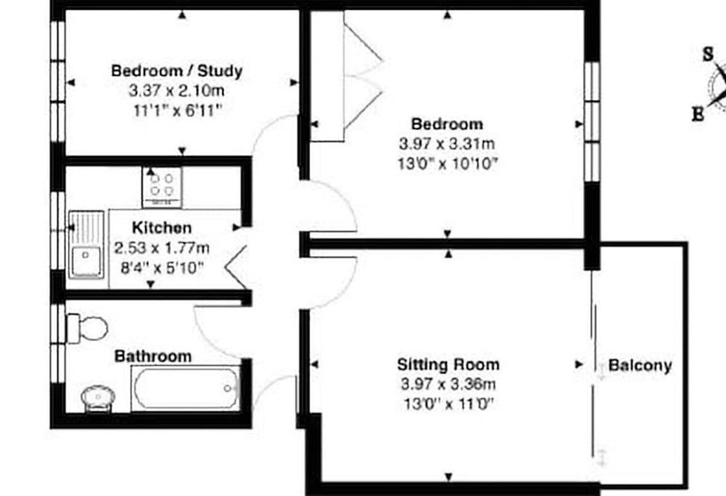 Apple Perch 2br Flat Free Parking