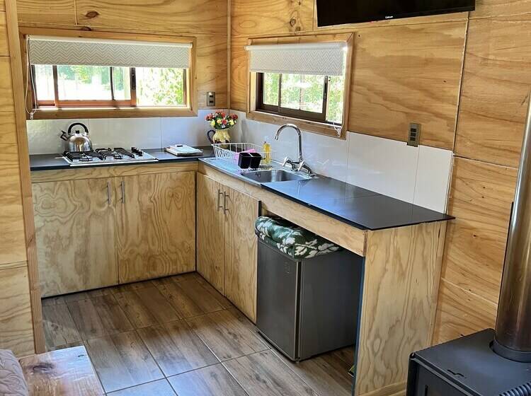 בית מלון כפרי Cabañas Qatar Pucón