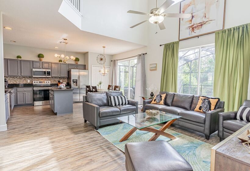 Themed Villa, 12 Min To Disney, Resort Access