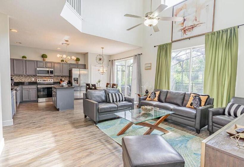 Themed Villa, 12 Min To Disney, Resort Access