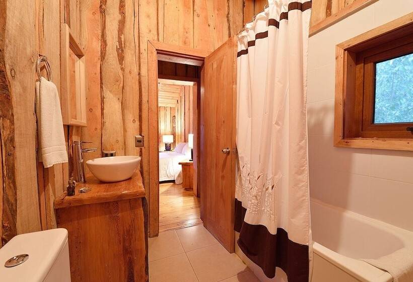 호텔 Huilo Huilo Cabanas Del Bosque