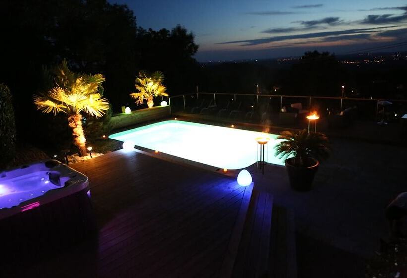 ペンション Chambres D Hôtes Le Repère Des Anges Et Spa