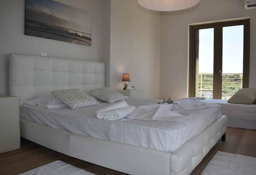 Luxury Modern Seaview Villa 15min From Voidokoilia