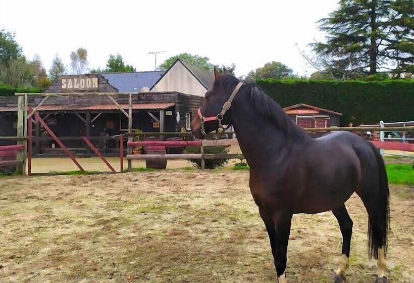 פנסיון Le Ranch De Calamity Jane Tipis D Hôtes