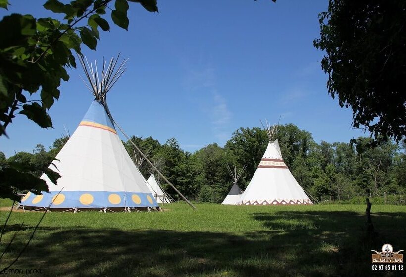 Пансион Le Ranch De Calamity Jane Tipis D Hôtes