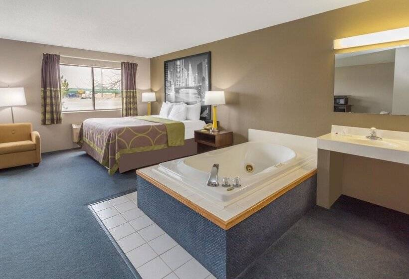 فندق على الطريق Super 8 By Wyndham Hebron Lowell Area