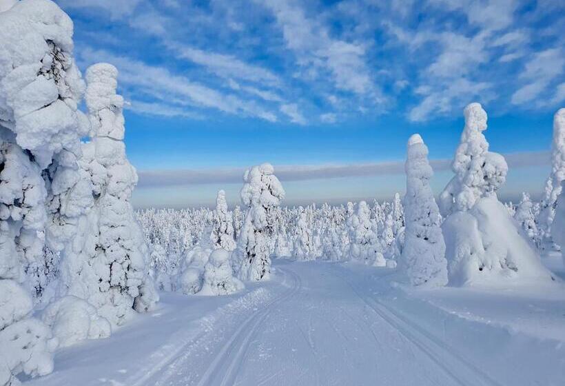Kuusirinne 2b  A Cozy Cabin Near The Slopes Of Ruka