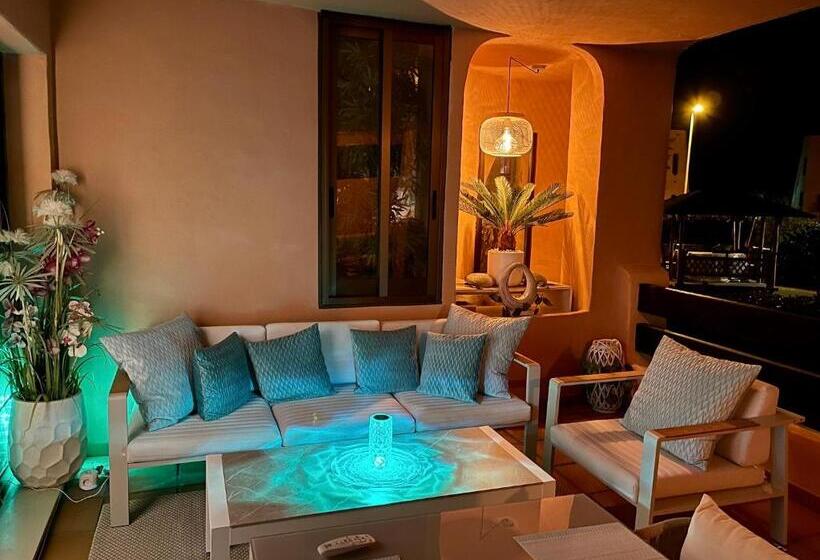 Casares Beach Golf Apartment With Private Garden Direct Pool Access