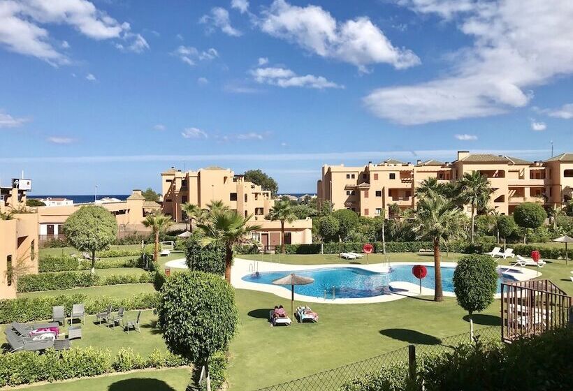 Casares Beach Golf Apartment With Private Garden Direct Pool Access