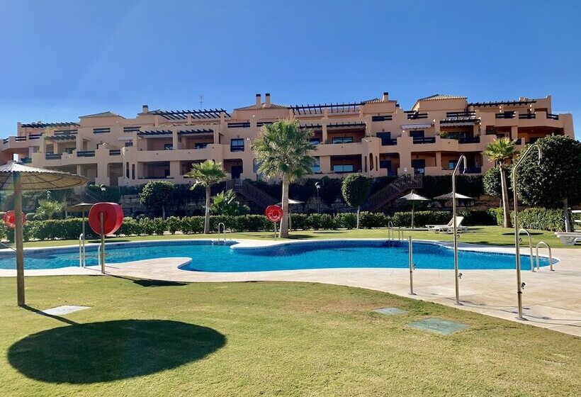 Casares Beach Golf Apartment With Private Garden Direct Pool Access