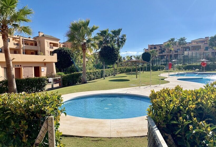 Casares Beach Golf Apartment With Private Garden Direct Pool Access