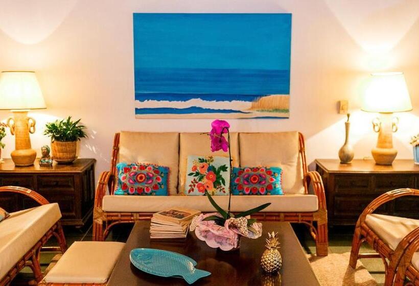 ペンション Canto Das Laranjeiras Beach Club Guaiuba