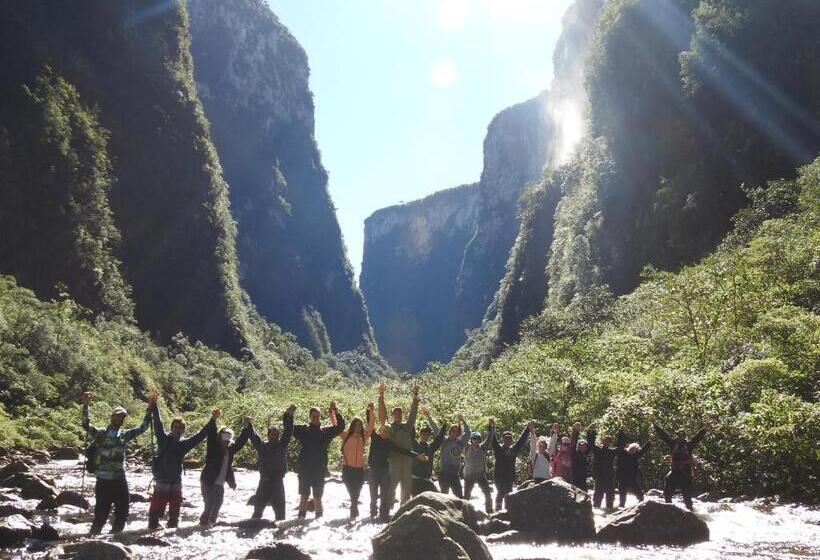 פנסיון Ecohostel Dos Canyons Santa Catarina