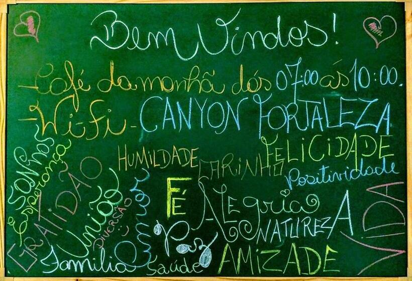 פנסיון Ecohostel Dos Canyons Santa Catarina