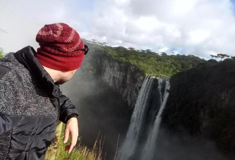 פנסיון Ecohostel Dos Canyons Santa Catarina