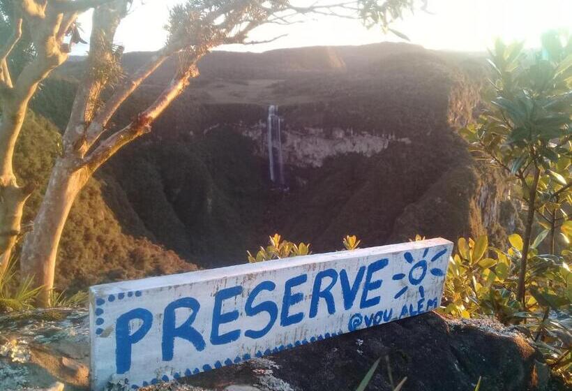 פנסיון Ecohostel Dos Canyons Santa Catarina