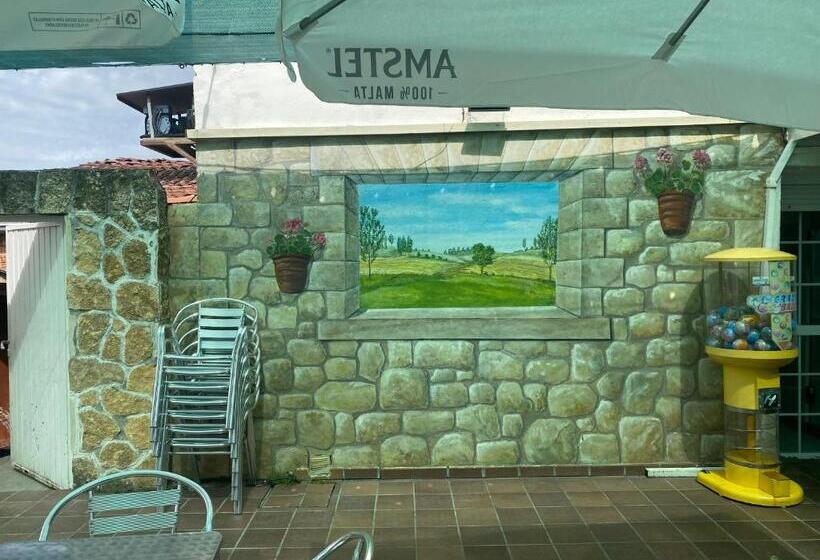 פנסיון Hostal Restaurante Río Ubierna