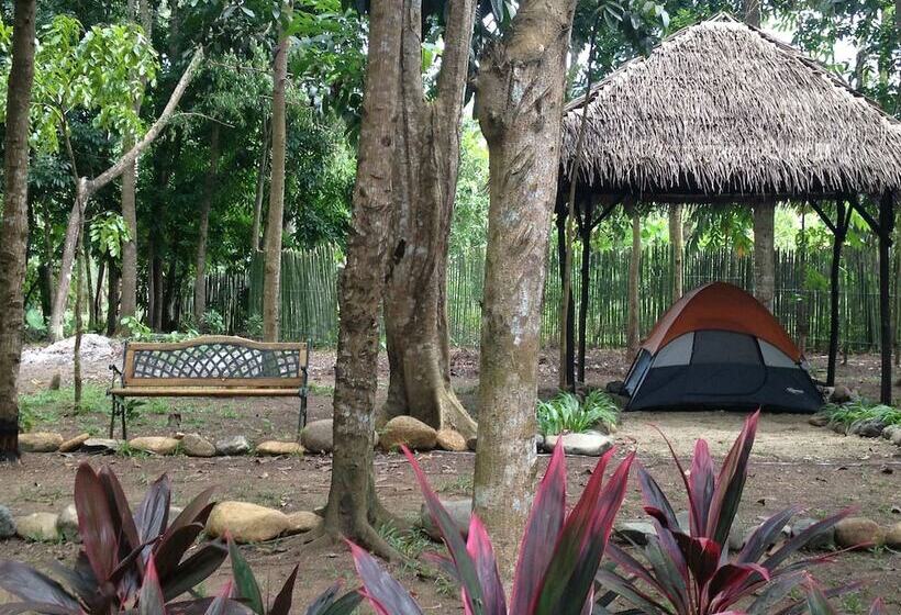 ホテル Tent And Breakfast At Irawan Park