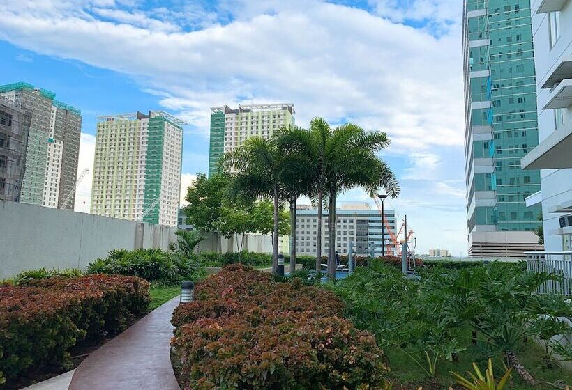 Пансион Avida Towers Cebu708 Fast Wifi, Netflix, 50in Smart Tv