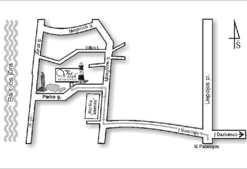 پانسیون Poilsiavietė Vita