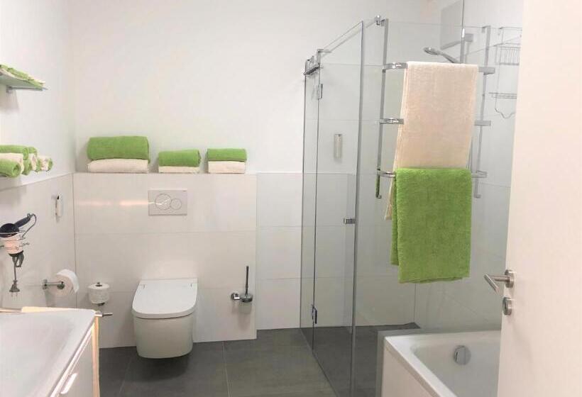 Panorama Penthouse Apartment Mit Klima Und Whirlpool Für Bis Zu 6 Personen