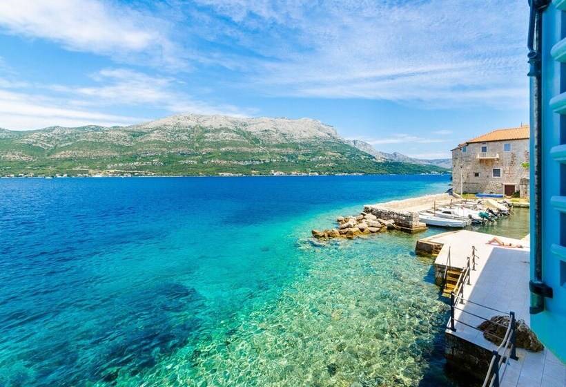 Beachfront Villa Gabriela With Pool