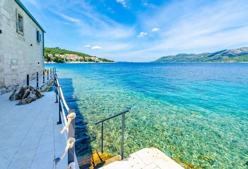 Beachfront Villa Gabriela With Pool