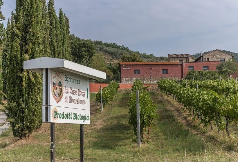 فندق ريفى Agriturismo Le Case Rosse Di Montebuono