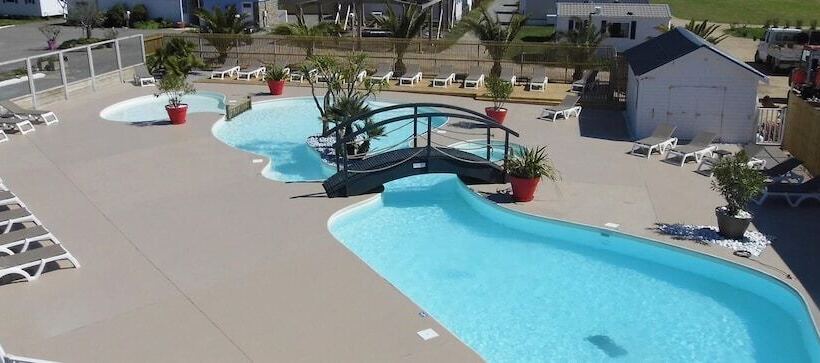 호텔 Camping Park Er Lann