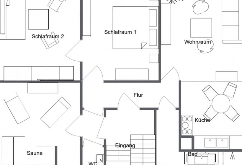 Apartment With Sauna In Sch Nbrunn Thuringia