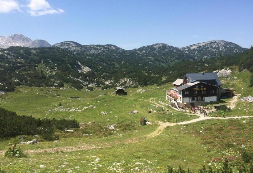 בית מלון כפרי Gjaid Alm 1739m Am Dachstein Only Accessible By Cable Car
