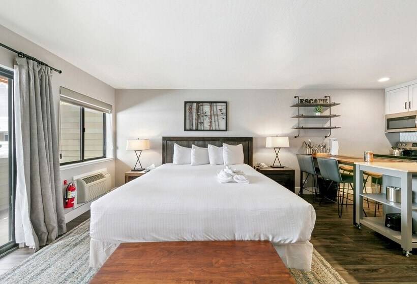 Newly Remodeled Studio At Lakeland Village Hotel Room By Redawning