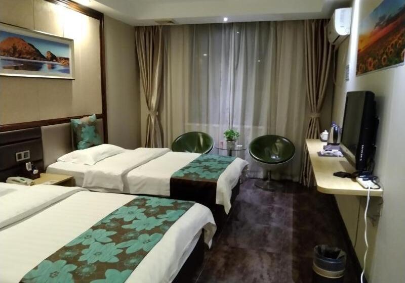 בית מלון כפרי Greentree Alliance Xinyang Pingqiao District Nanjing Road Dongyang